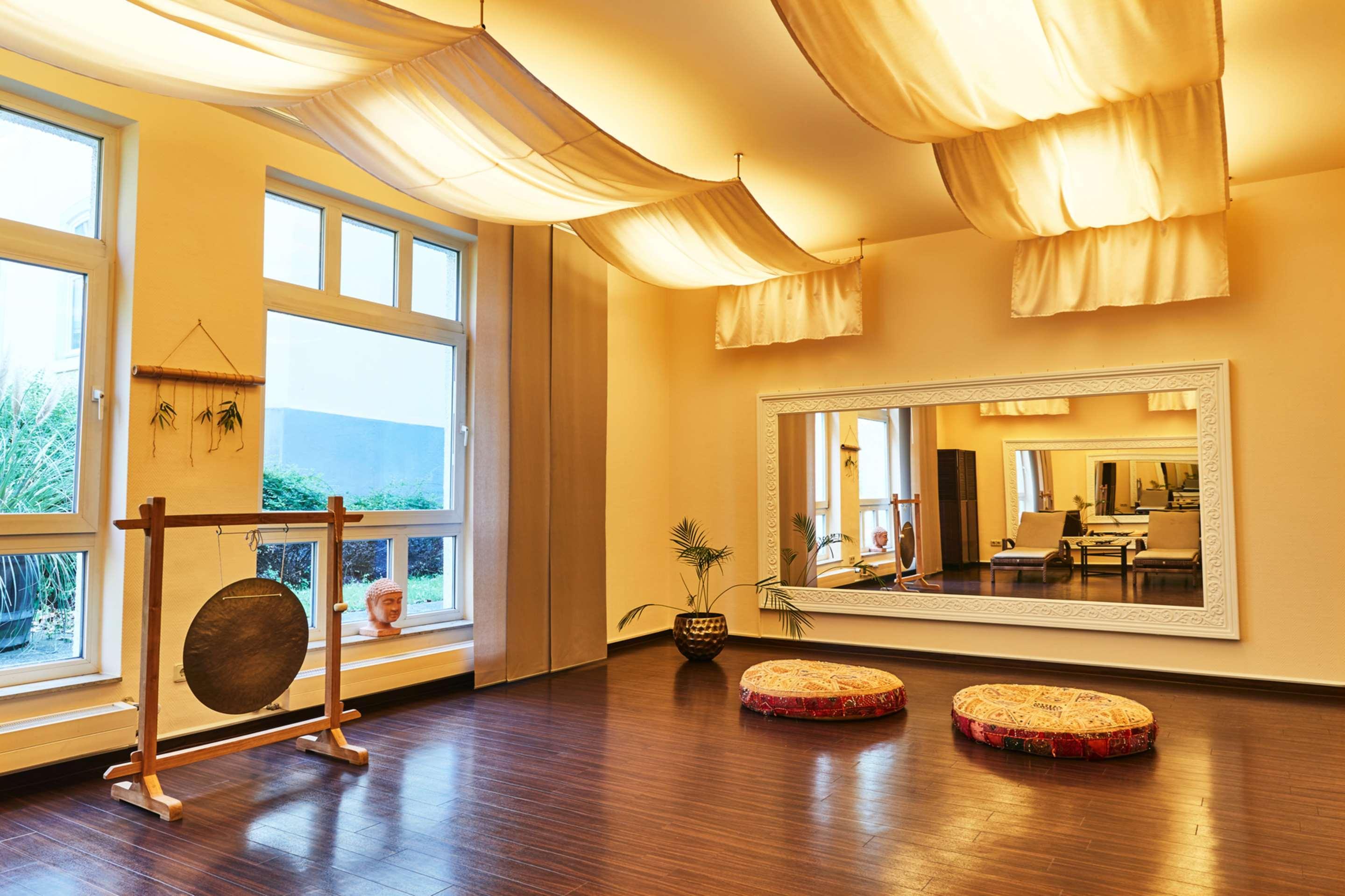 فندق وسبا شتيجنبرجر باد بيرمونت المظهر الخارجي الصورة A meditation room at the Dhaganga Hermitage